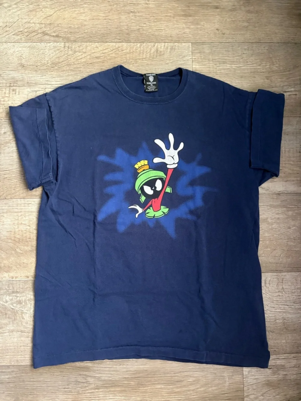 Vintage 1990s Warner Bros. Studio Store Marvin the Martian t-shirt Sz XL